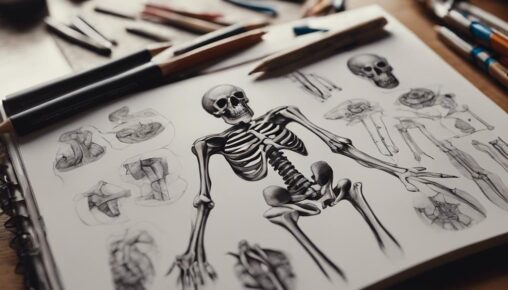 anatomy sketch books artists