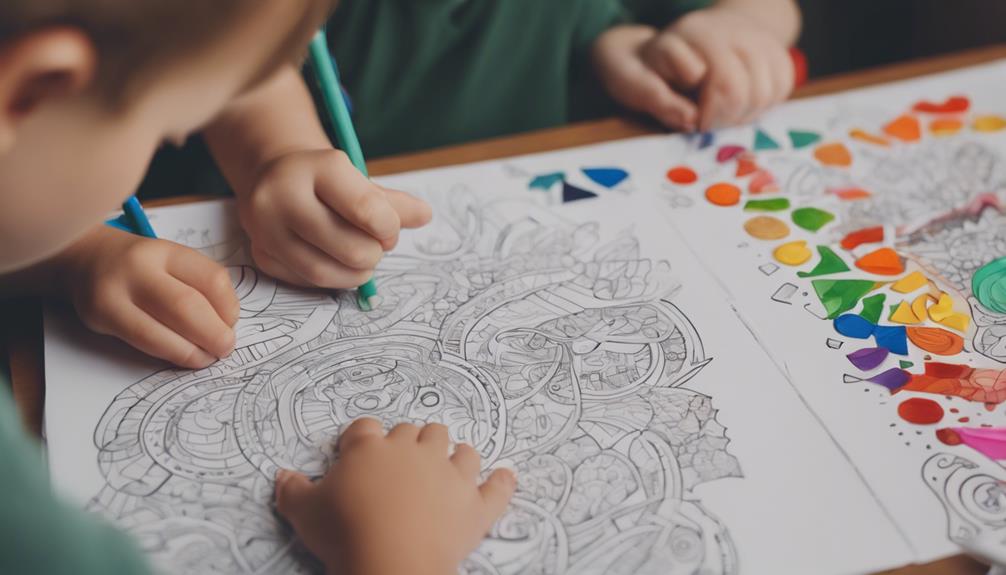 coloring books for learning