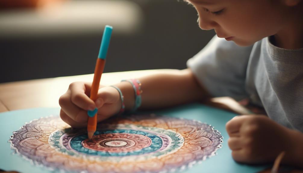 coloring for relaxation benefits