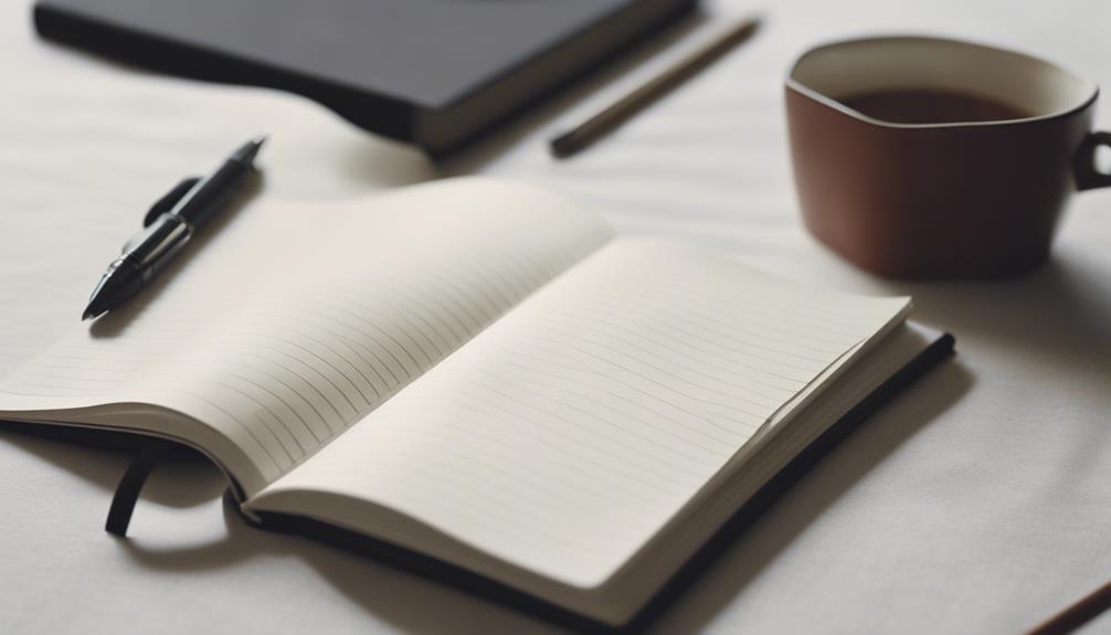 minimalist notebooks for organization