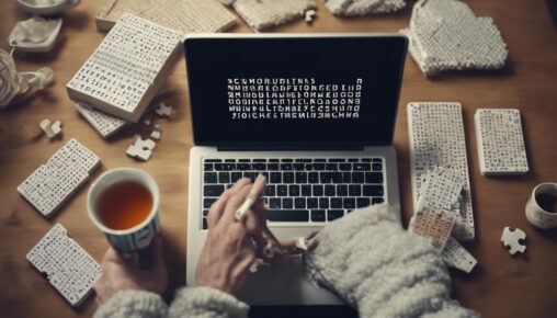 unplug with word puzzles